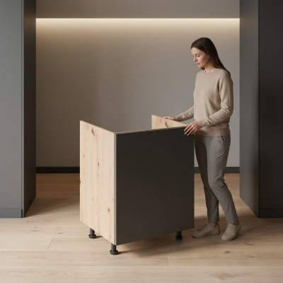 Spülbeckenunterschrank Küchenunterschrank Korpus für Spülbecken Küche