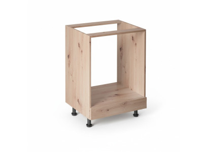 Küchenunterschrank Geräteunterschrank mit Sockelschublade Küchenschrank
