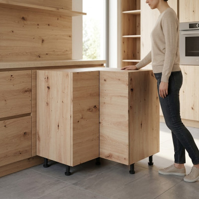 Kücheneckschrank Winkelschrank Eckunterschrank Unterschrank Küchenschrank