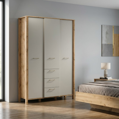 Garderobenschrank Kleiderschrank Kleiderstangen Ablageflächen Schubladen