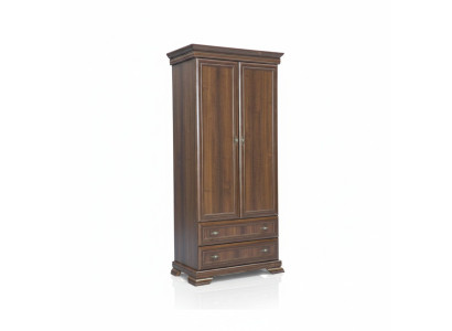 Garderobenschrank Kleiderschrank Holzschrank Schubladen Kleiderstange