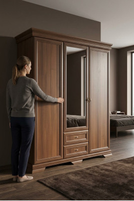 Kleiderschrank Garderobenschrank Stoffschrank Schubladen Kleiderstange