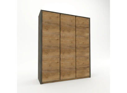 Kleiderschrank Garderobe Schlafzimmerschrank Kleiderstange Holzwerkstoff