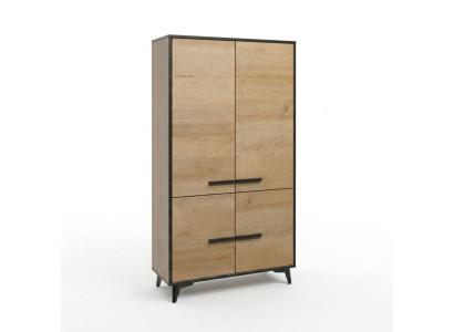 Schlafzimmerschrank Stoff Kleiderschrank Garderobenschrank Holzwerkstoff