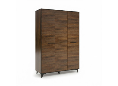 Kleiderschrank Stoff Garderobe mit Kleiderstange Schlafzimmerschrank