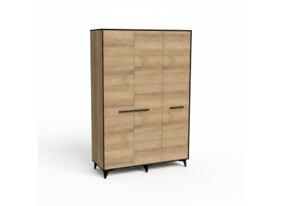 Garderobenschrank Kleiderschrank mit Kleiderstange Stoff Mehrzweckschrank