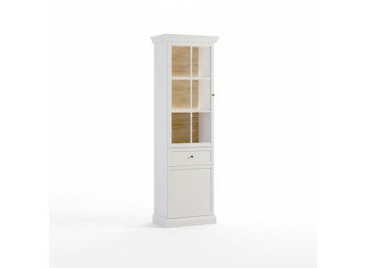 Vitrinenschrank Regalschrank Buffet Schrank Anrichte Glasfront Schublade