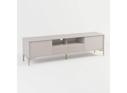 TV Lowboard TV Schrank Board Fernsehschrank Sideboard Modern Edelstahl