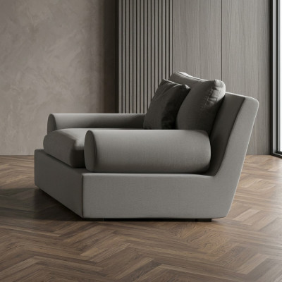Sessel in modernem Design Ergonomie und Weichheit in einem