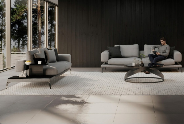 Sada pohovek do obývacího pokoje v moderním a stylovém designu