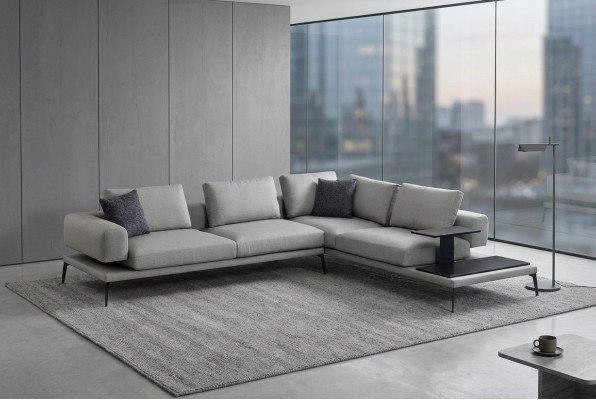 Ecksofa für das Wohnzimmer Prägnantes Design, maximale Gemütlichkeit