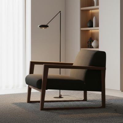 Sessel in modernem Design Gepolstertes Modell für gemütliches Wohnen