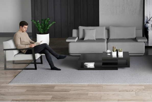 Sofa mit Sessel für das Wohnzimmer Eleganz bis ins Detail