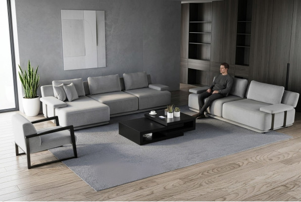 Sofa-Set für das Wohnzimmer  Prägnantes Design, maximale Gemütlichkeit