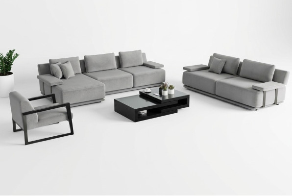 Sofa-Set für das Wohnzimmer  Prägnantes Design, maximale Gemütlichkeit