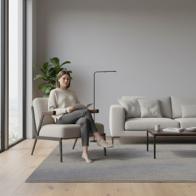 Moderní křeslo do obývacího pokoje Comfort, které inspiruje