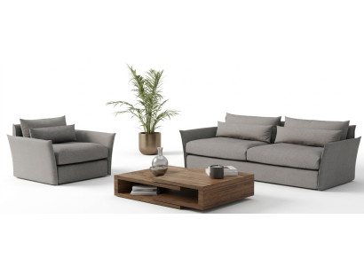 Sofa s křeslem v moderním stylu do obývacího pokoje