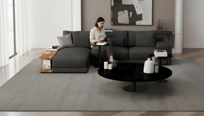 Sofa in stilvollem Design Die elegante Einfachheit der Gemütlichkeit