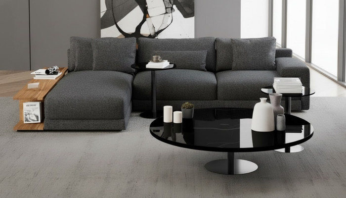 Sofa in stilvollem Design Die elegante Einfachheit der Gemütlichkeit