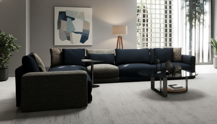 Ecksofa in stilvollem Design Gemütlichkeit in Ihrem Wohnzimmer