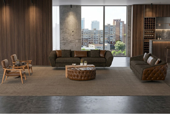 Wohnzimmer-Set   Die perfekte Balance zwischen Gemütlichkeit und Design