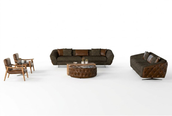 Wohnzimmer-Set   Die perfekte Balance zwischen Gemütlichkeit und Design