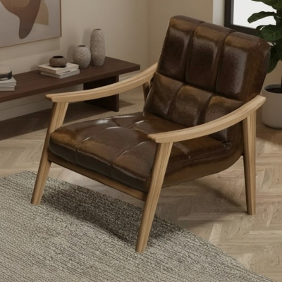 Sessel in stilvollem Design Lakonischer Stil, maximale Gemütlichkeit