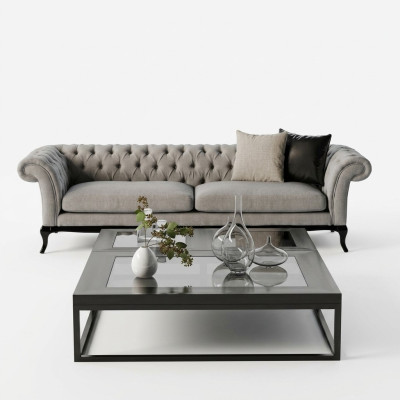 Sofa 3 Sitzer im modernen Stil Schönheit der Form, Komfort