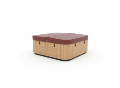 Abdeckhaube wetterfeste Isolierabdeckung für Outdoor-Whirlpool 200x200 cm