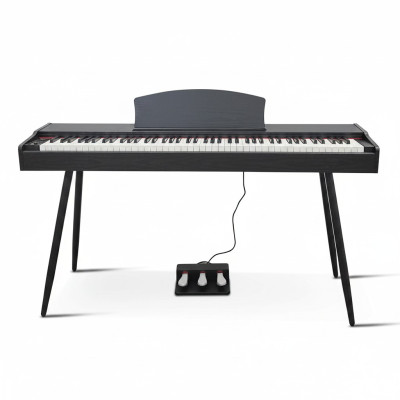 Digitalpiano Braunes Piano Stage Klavier Hochglanz Heimklavier