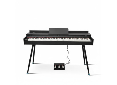 Schwarzes Piano Digitalpiano Stage Klavier Hochglanz Heimklavier