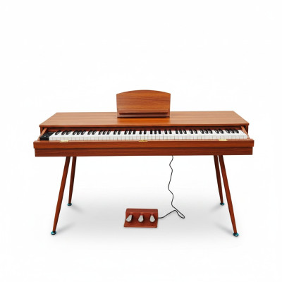 Piano Digitalpiano Stage  Klavier Schwarz Hochglanz Heimklavier Vintage
