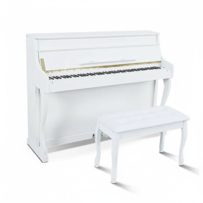 Massives Digitalpiano mit vollständig aufklappbarem Deckel, edler Verarbeitung