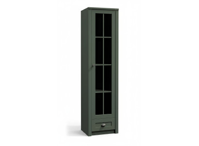 Standvitrine Vitrinenschrank Hochschrank Vitrine Schrank Regalschrank