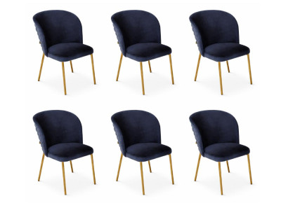 6x Stühle Stil modern Farbe weiß neu Esszimmer weich bequem komfortabel
