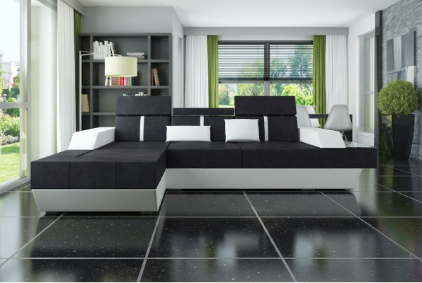 Stoffsofa Ecksofa Textil Stoff Wohnlandschaft Polster Neu Textilsofa Sofa Couch