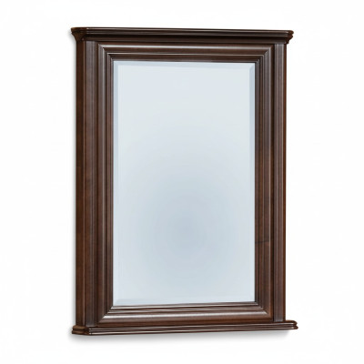 Klasický designer rámu z pravého dřeva XXL zrcadlo 107x71 zrcadlo - Model W-L3