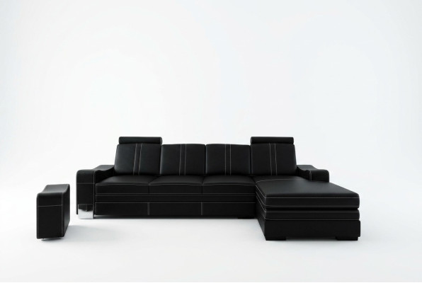 LEDERSOFA WOHNLANDSCHAFT ECKSOFA NEU GARNITUR SOFA XXL LEDERCOUCH LEDERECKSOFA !