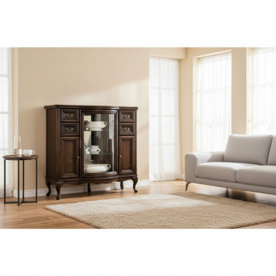 Klassische Kommode Vitrine Sideboard Kommoden Kommodenschrank Bar