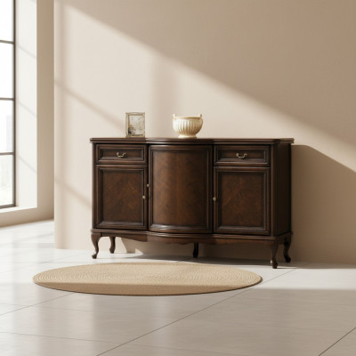 Klasická komoda Komody Skříň s komodami Antique Style Kancelářský sideboard Skříň