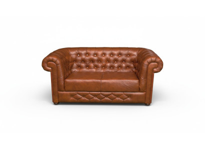 Chesterfield Couch Sofa Garnitur 3 Sitzer Polster Leder Sofas Couchen Neu BANTRY