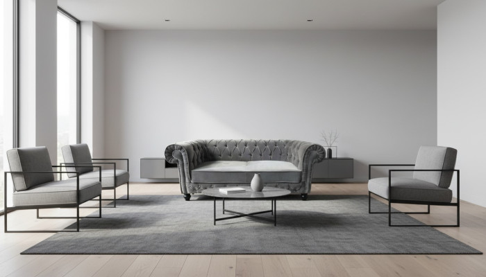 Chesterfield pohovka gauč čalouněný designový 3místný komplet sedací soupravy nová CHESTER 2