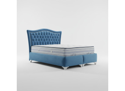 Chesterfield Bett Polsterbett Doppelbett Betten Big XXL Designer Luxus Bett Neu