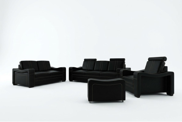 LEDROVÁ SOFA DESIGN SOFA SOFÁ GARNITURA 3 + 2 + 1 SOFA GARNITURA GARNITURA PROSEDACÍCH MÍST