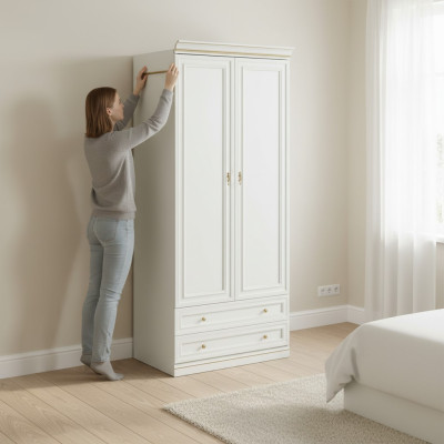 Prvek Model V2D-14P pro vestavěnou skříň šatní skříň Italský nábytek