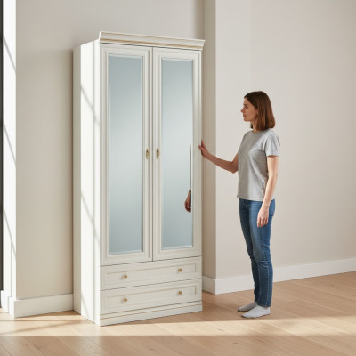 Element Model V2D-14 für Begehbarer Schrank Kleiderschrank Italienische Möbel