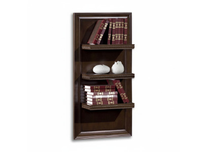 Wohnzimmer XXL Bücherregal Massiv Holz 131cm Ablage Regal Regale CD DVD Bücher