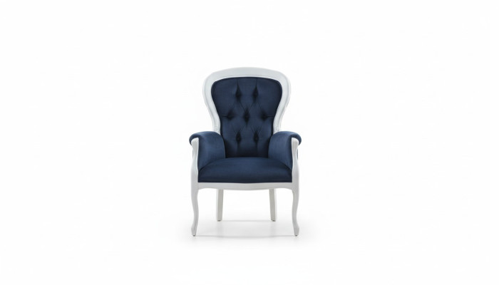 Chippendale Sessel Ohrensessel Sofa mit Fußhockern Set Hocker Klavierhocker Neu