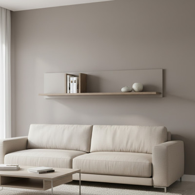 Klassische Wohnwand Schranksystem Wohnzimmer Schrank Regale Regalsystem CM-P1