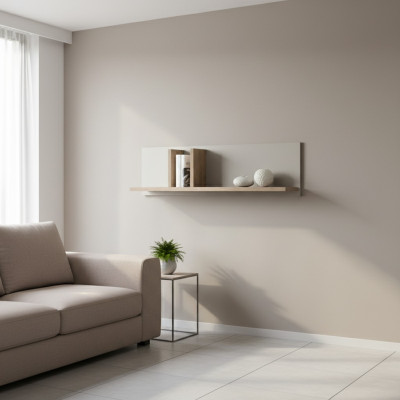 Klassische Wohnwand Schranksystem Wohnzimmer Schrank Regale Regalsystem CM-P2